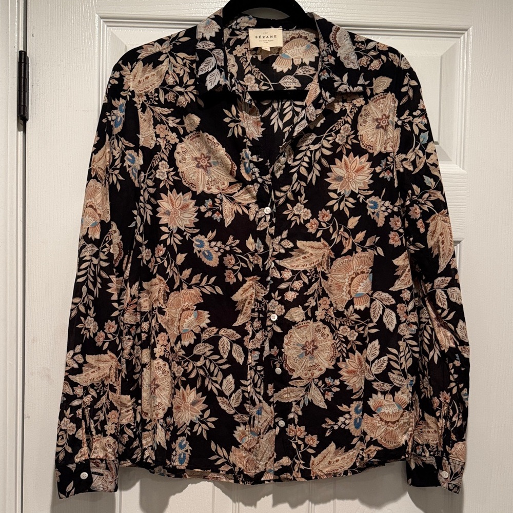 Floral Print Women's Top